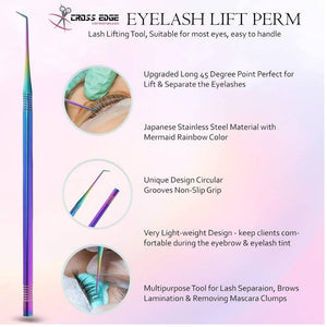 New Rainbow Lash Lift Perm Tool with Separating Comb - Cross Edge Corporation