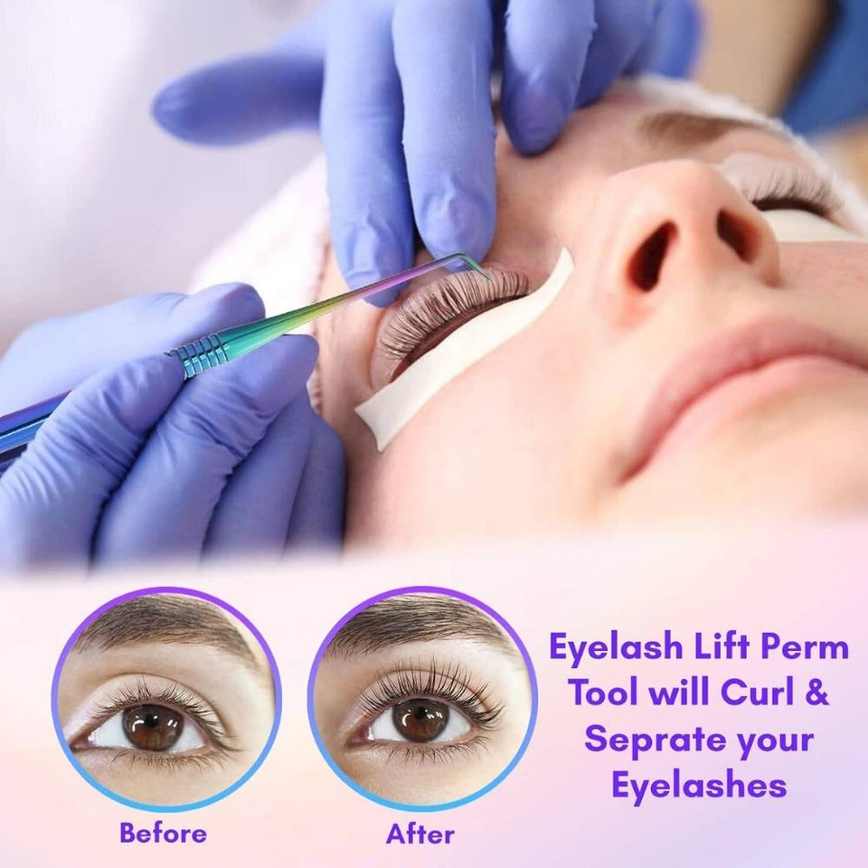 New Rainbow Lash Lift Perm Tool with Separating Comb - Cross Edge Corporation