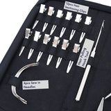 Hair Extension Tools Kit with bead remover sectioning clips needles - Cross Edge Corporation