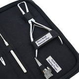 Hair Extension Tools Kit with bead remover sectioning clips needles - Cross Edge Corporation