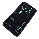 Hair Extension Tools Kit for Micro Bead Crimping Removal Hook & Scissor - Cross Edge Corporation