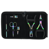 Hair Extension Tools Kit for Bead Crimping Removal Hook & Quick Parting Ring Set - Cross Edge Corporation