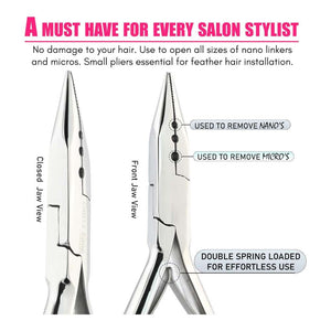 Three-hole plier silver steel - Cross Edge Corporation