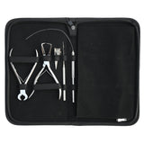 Hair Extension Tools Kit Keratin Bond Cutting Hook Loop Mini Scissor & Parting Finger - Cross Edge Corporation