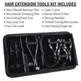 Hair Extension Tools Kit for Micro Bead Crimping Tape In Keratin Bond - Cross Edge Corporation
