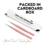 Isolation Tweezers Eyelash Extension Curved Degree - Cross Edge Corporation