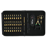 Hair Extension Tools Kit for Micro Bead Removal Hook Tail Comb & 18pcs Parting Clips - Cross Edge Corporation