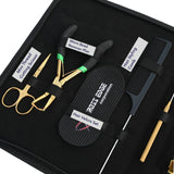 Hair Extension Tools Kit for Micro Bead Removal Hook Tail Comb & 18pcs Parting Clips - Cross Edge Corporation