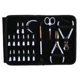 Hair Extension Tools Kit for Micro Bead Crimping Keratin Bond Cutting Loop Scissor - Cross Edge Corporation