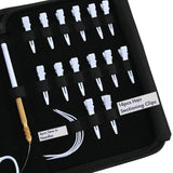 Hair Extension Tools Kit for Micro Bead Crimping Keratin Bond Cutting Loop Scissor - Cross Edge Corporation