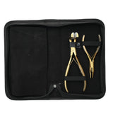 Hair Extension Tools Kit for Micro Bead Removal Tape In Pressing Plier & Sectioning Clips - Cross Edge Corporation
