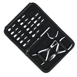 Hair Extension Tools Kit for Micro Bead Crimping Removal Hook & Sectioning Clips - Cross Edge Corporation