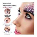 Black fiber tip Tweezers for Isolation Lash Extensions - Cross Edge Corporation