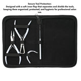 Hair Extension Tools Kit for Micro Bead Crimping Removal Hook & Sectioning Clips - Cross Edge Corporation