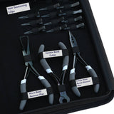 Hair Extension Tools Set with Loop Hook, Crimping Plier & Sectioning Clips - Cross Edge Corporation