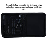 Hair Extension Tools Set with Loop Hook, Crimping Plier & Sectioning Clips - Cross Edge Corporation
