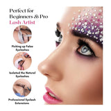 Curved Isolation tweezers eyelash extensions - Cross Edge Corporation