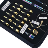 Hair Extension Tool Kit with Flat Bead Crimping Plier Hair Tail Comb  Sewing Needles - Cross Edge Corporation