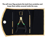 Hair Extension Tools Kit with Bead Remover, 3 Hole Crimping Plier & Loop Hook Set - Cross Edge Corporation