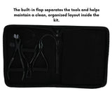 Hair Extension Tool Kit Tape In Pressing Loop Hook Wig Making & Salon Styling Set - Cross Edge Corporation
