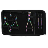 Hair Extension Tools Kit Tape In Plier Keratin Bond Cutter Hair Application Loop - Cross Edge Corporation