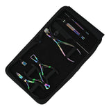 Hair Extension Tools Kit Tape In Plier Keratin Bond Cutter Hair Application Loop - Cross Edge Corporation