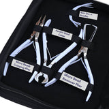 White Hair Extension Tools Kit for Tape In, Micro Beads & Keratin Bond Cutter - Cross Edge Corporation