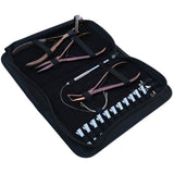 Hair Extension Tool Kit with Flat Crimping Plier, Tape in Press Tool & Loop Wire Set - Cross Edge Corporation