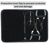 Hair Extension Tool Kit Crimper Loop Hook & Curved Sewing Needles - Cross Edge Corporation