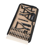 Hair Extension Tool Kit with Flat Crimping Plier, Tape In Press Tool Tail Comb - Cross Edge Corporation