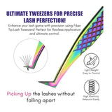 Eyelash Extensions Precision Fiber Tip Tweezers - Cross Edge Corporation