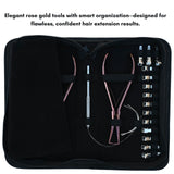 Hair Extension Tool Kit with Flat Crimping Plier, Tape in Press Tool & Loop Wire Set - Cross Edge Corporation