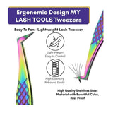 Eyelash Extensions Precision Fiber Tip Tweezers - Cross Edge Corporation