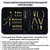 Hair Extension Tool Kit with Beads Remover Plier, Hair Gripper and Parting Finger - Cross Edge Corporation