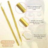 Eyelash Lift Perm Tool Stainless Steel Separator, Lash with Eye Separation Comb - Cross Edge Corporation