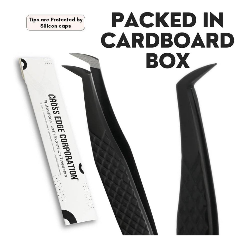 Mega Boot Volume Lash Tweezer - Cross Edge Corporation