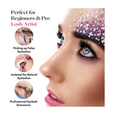 Eyelash Extensions 2Pcs Fiber Tip Tweezers - Cross Edge Corporation