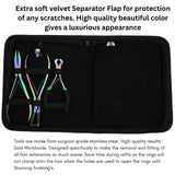 Hair Extension Tool Kit with Tape In Plier, Bond Cutter Threading Loop & Mini Scissor - Cross Edge Corporation
