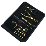 Hair Extension Tools Kit for Micro Bead Removal 3 Hole Crimper Pliers, Hook & Clips - Cross Edge Corporation
