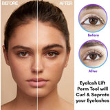 Black Perming Tinting Curling Lash lift with Eye Separation Comb - Cross Edge Corporation
