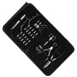 Hair Extension Tool Kit with Flat Crimping Plier, Microlink Remover & Loop Tool Set - Cross Edge Corporation