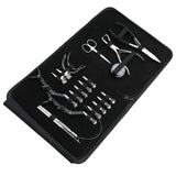 Hair Extension Tool Kit with Flat Crimping Plier, Microlink Remover & Loop Tool Set - Cross Edge Corporation