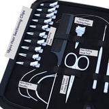 Hair Extension Tools Kit for Micro Bead Crimping Removal Hook Loop Curved Needles - Cross Edge Corporation