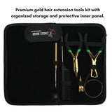 Hair Extension Tool Kit with Crimping Plier, Hook Tool & Wire Gripper Set - Cross Edge Corporation