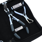 Hair Extension Tools Kit for Nano Bead Removal Tape In Plier Duckbill Clips - Cross Edge Corporation