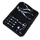 Hair Extension Tools Kit for Nano Bead Removal Tape In Plier Duckbill Clips - Cross Edge Corporation