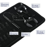 Hair extension tools including | 3 Hole Micro Beads & Nano Rings Plier | Micro Beads Remover Pliers - Cross Edge Corporation