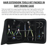 Rainbow All in one Hair extension tools | The Keratin Bond Cutter| Tape in Extension Plier - Cross Edge Corporation
