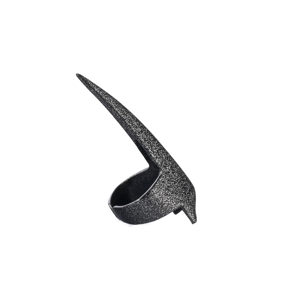 Hair Parting & Sectioning Ring Stainless Steel Finger Braiding Hair Pick Tools Quick Installation of Human Hair Extension Tools