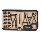 Hair Extension Tool Kit with Flat Crimping Plier, Tape In Press Tool Tail Comb - Cross Edge Corporation